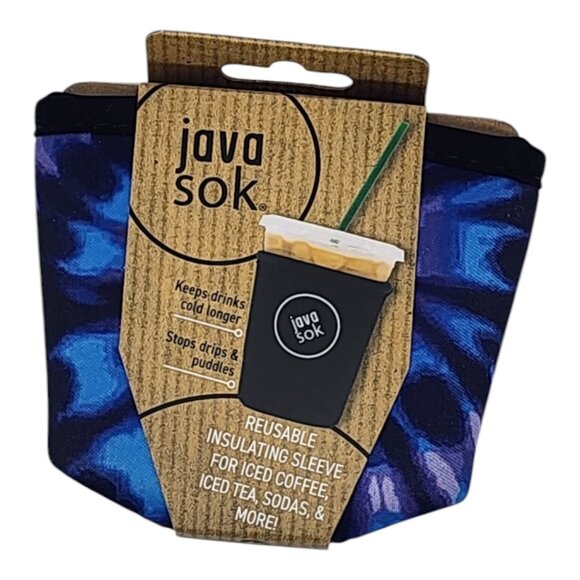 JavaSok - Small - Blue Tie Dye - Picture 1 of 4